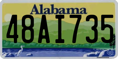 AL license plate 48AI735