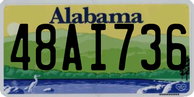 AL license plate 48AI736