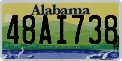 AL license plate 48AI738