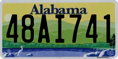 AL license plate 48AI741