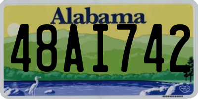 AL license plate 48AI742
