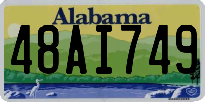 AL license plate 48AI749