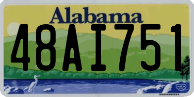 AL license plate 48AI751