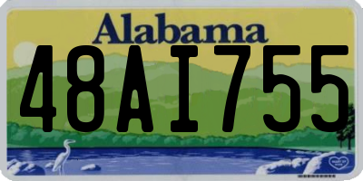 AL license plate 48AI755
