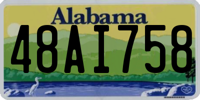 AL license plate 48AI758