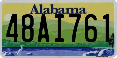 AL license plate 48AI761