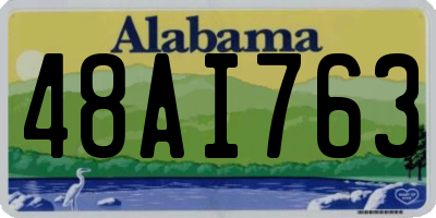 AL license plate 48AI763