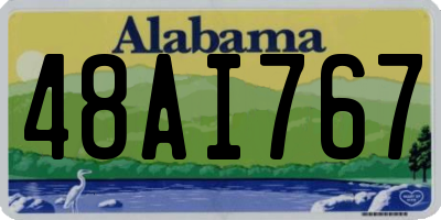 AL license plate 48AI767