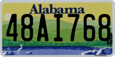 AL license plate 48AI768
