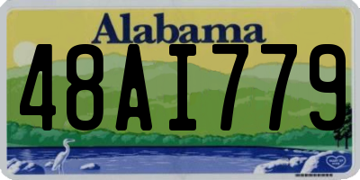 AL license plate 48AI779