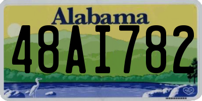 AL license plate 48AI782