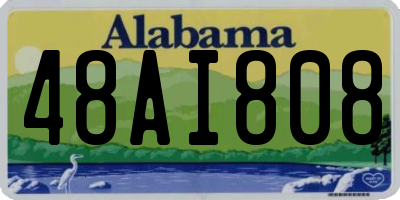 AL license plate 48AI808