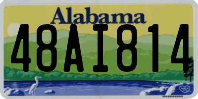 AL license plate 48AI814