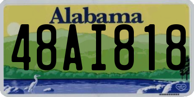 AL license plate 48AI818