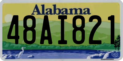AL license plate 48AI821