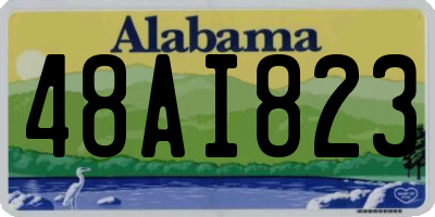 AL license plate 48AI823
