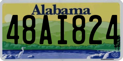AL license plate 48AI824