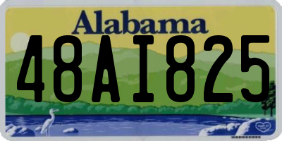 AL license plate 48AI825