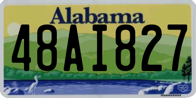 AL license plate 48AI827