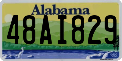 AL license plate 48AI829