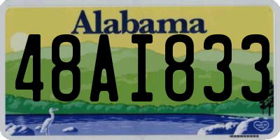AL license plate 48AI833