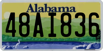 AL license plate 48AI836