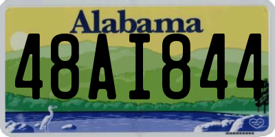 AL license plate 48AI844