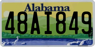 AL license plate 48AI849