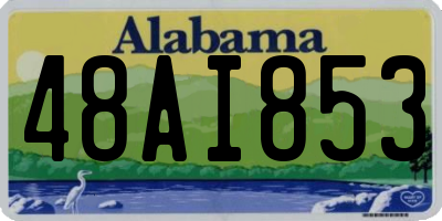 AL license plate 48AI853