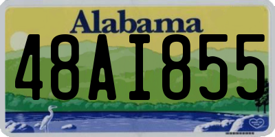 AL license plate 48AI855