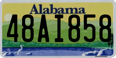 AL license plate 48AI858