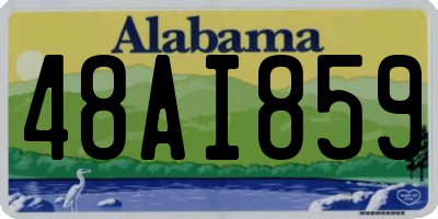 AL license plate 48AI859
