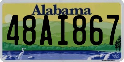 AL license plate 48AI867