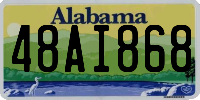 AL license plate 48AI868