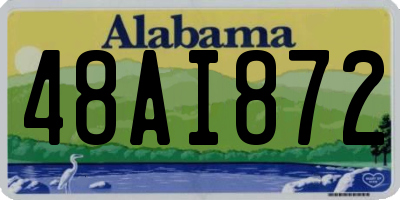 AL license plate 48AI872