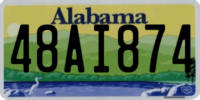 AL license plate 48AI874