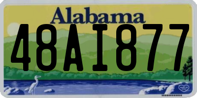 AL license plate 48AI877