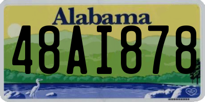 AL license plate 48AI878