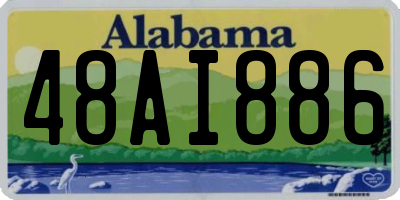 AL license plate 48AI886