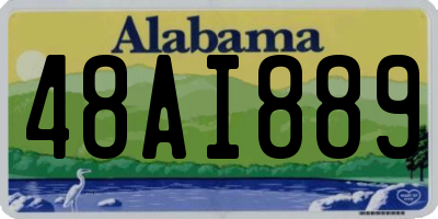 AL license plate 48AI889