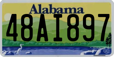 AL license plate 48AI897