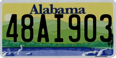 AL license plate 48AI903