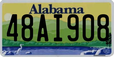 AL license plate 48AI908