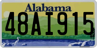 AL license plate 48AI915