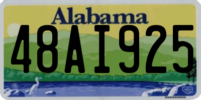 AL license plate 48AI925