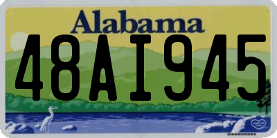 AL license plate 48AI945