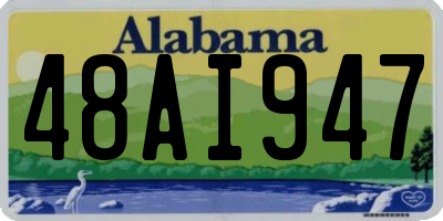 AL license plate 48AI947