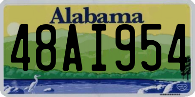 AL license plate 48AI954