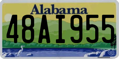 AL license plate 48AI955