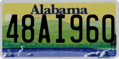 AL license plate 48AI960